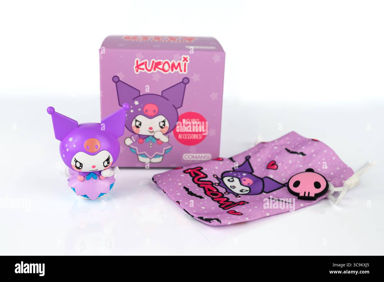 Giocattolo Kuromi di Sanrio – Galles, Regno Unito – 28 luglio 2025 Foto Stock