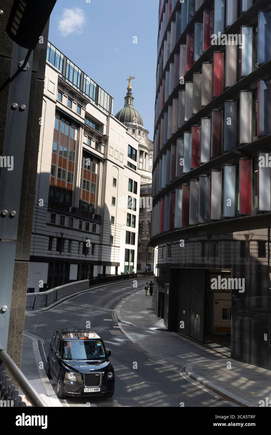 Limeburner Lane, Fleet Place, Fleet Street, City of London Foto Stock