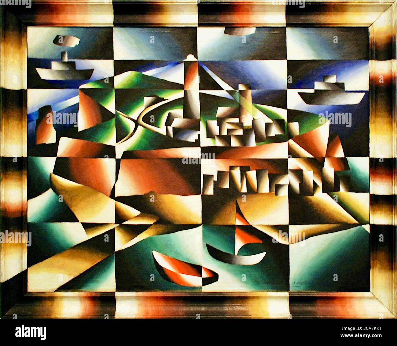 Arthur Segal - Helgoland - 1923 Foto Stock