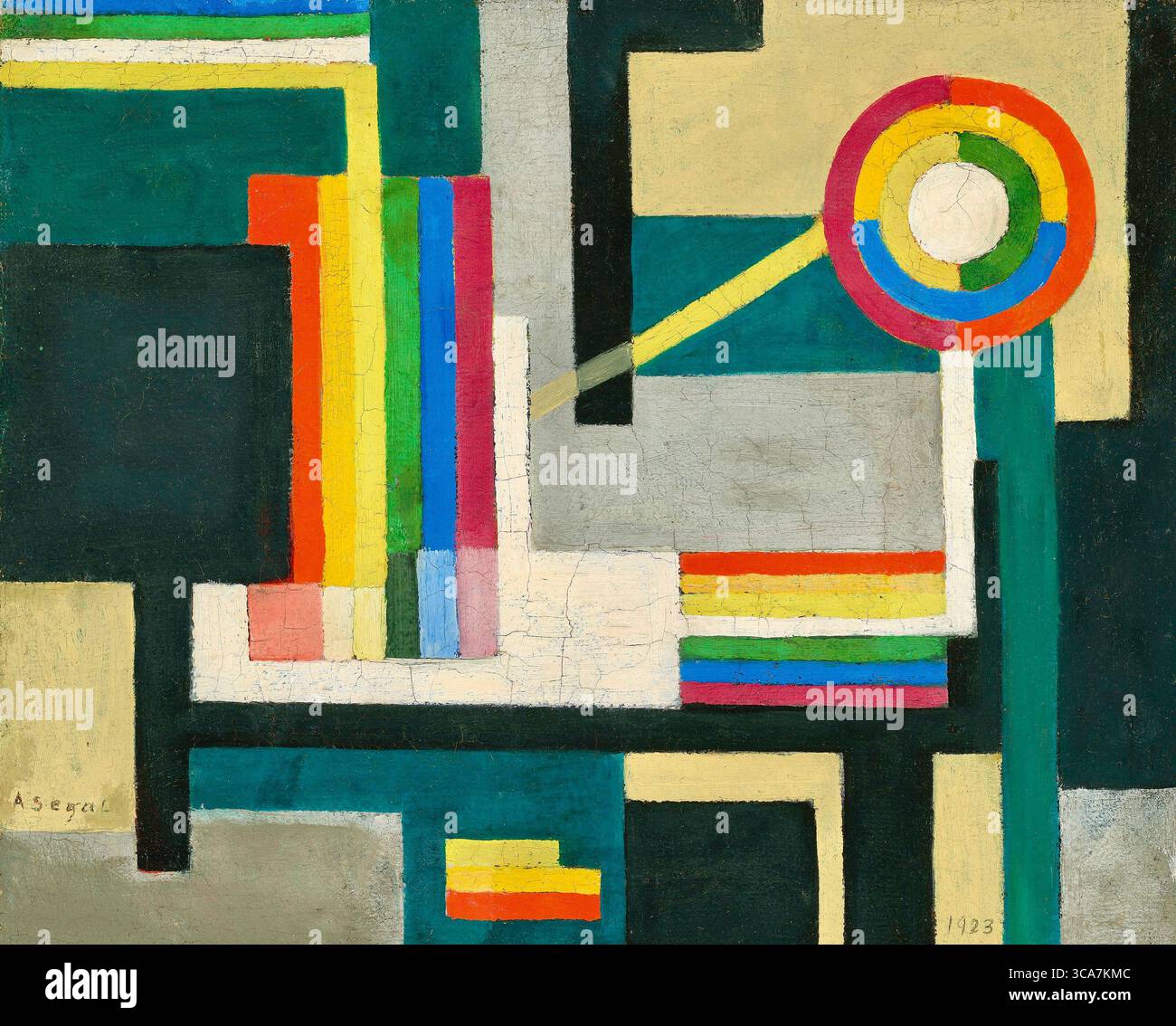 Arthur Segal - composizione - Abstract - 1923 Foto Stock