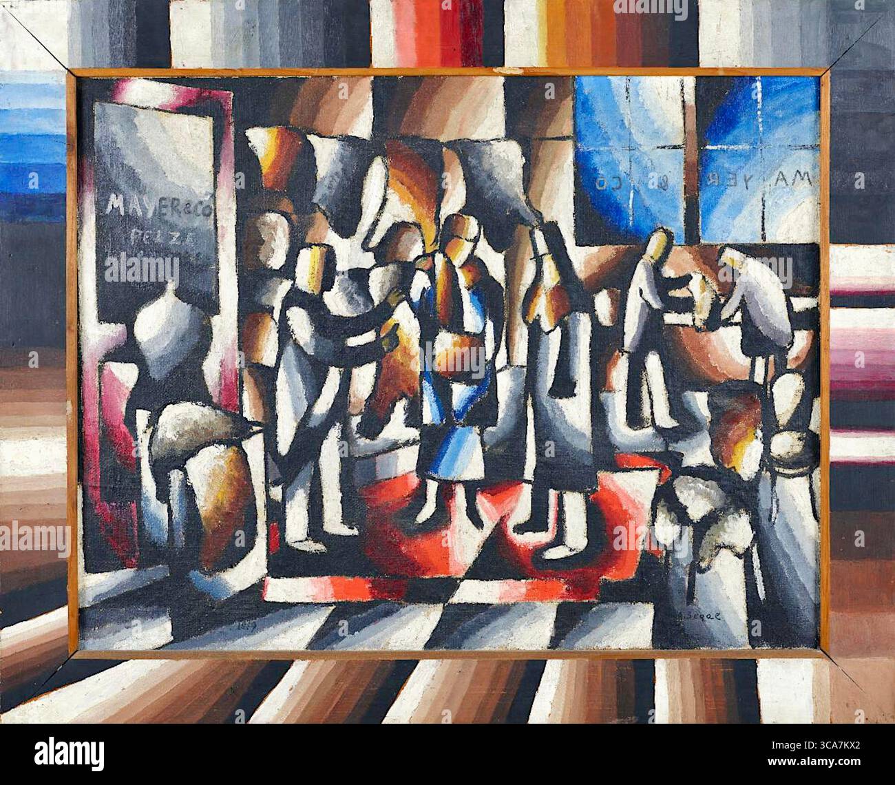 Arthur Segal - Mayer and Co - 1919 Foto Stock