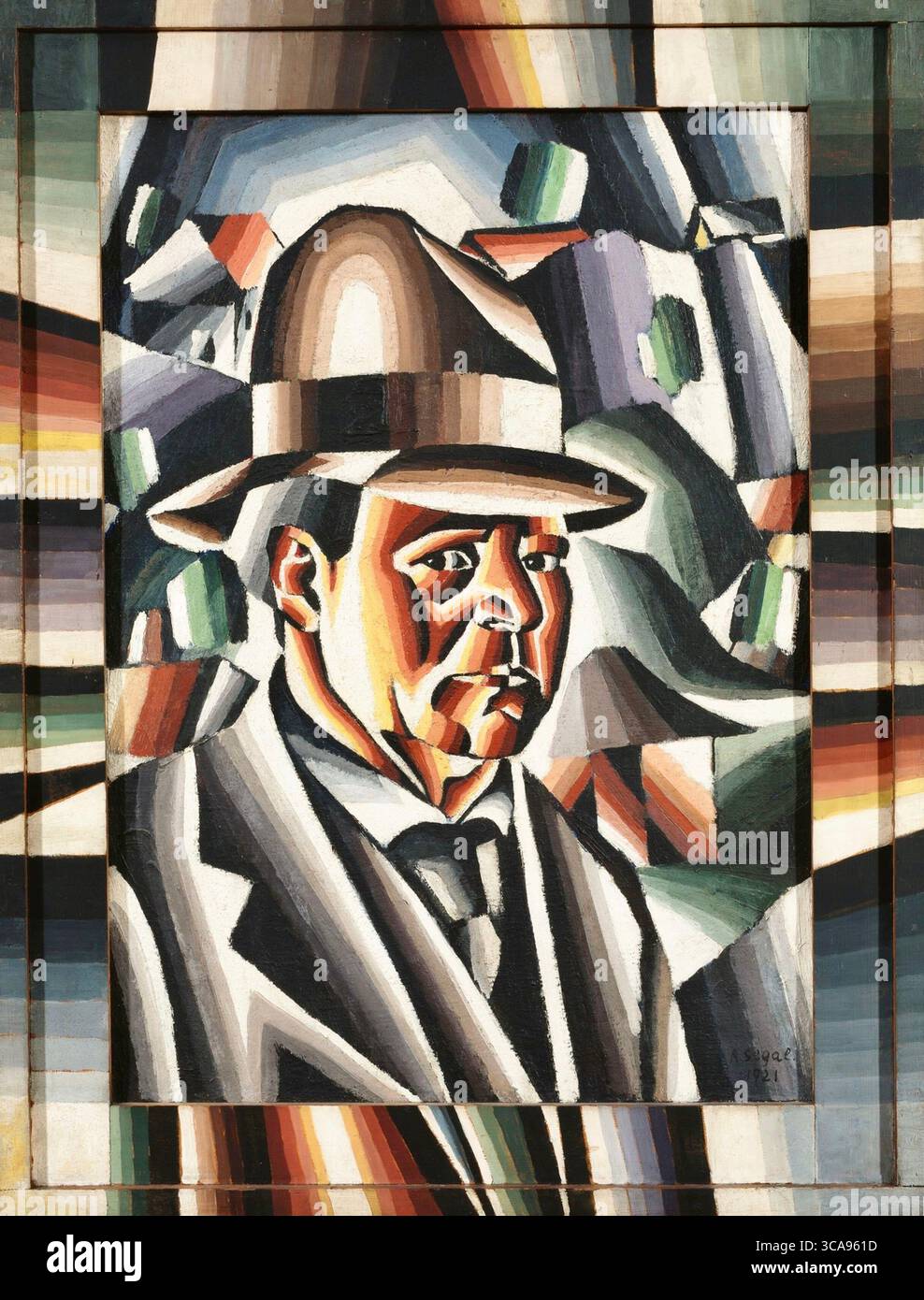 Arthur Segal - Autoritratto - 1921 Foto Stock