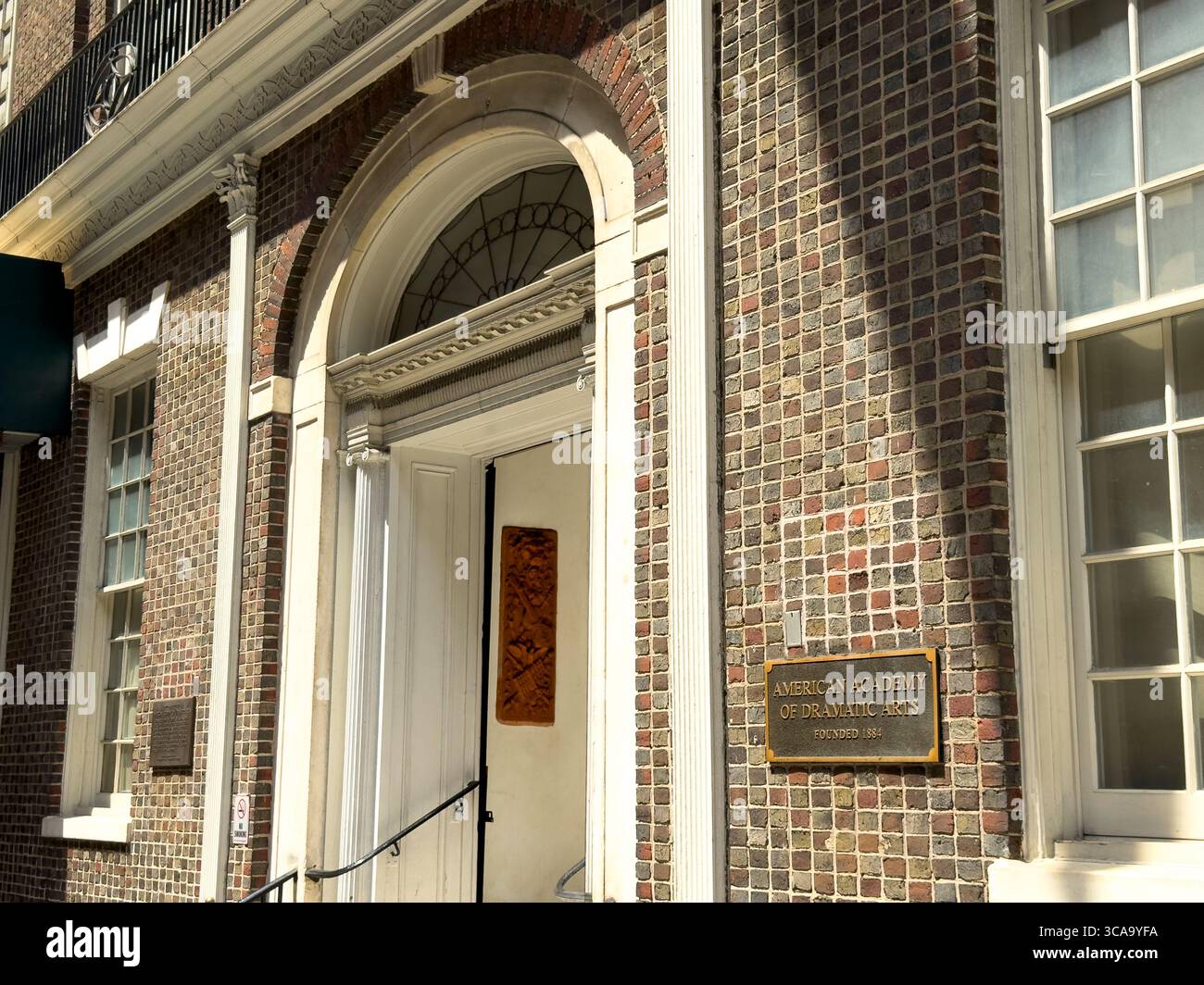 American Academy of Dramatic Arts, esterno dell'edificio, 120 Madison Avenue, Manhattan, New York City, New York, Stati Uniti Foto Stock