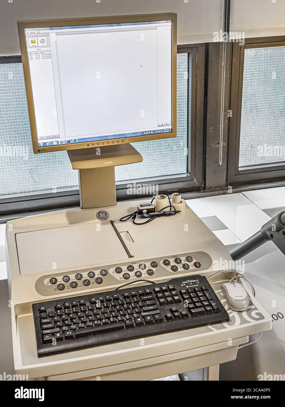Computer per test di stress Foto Stock
