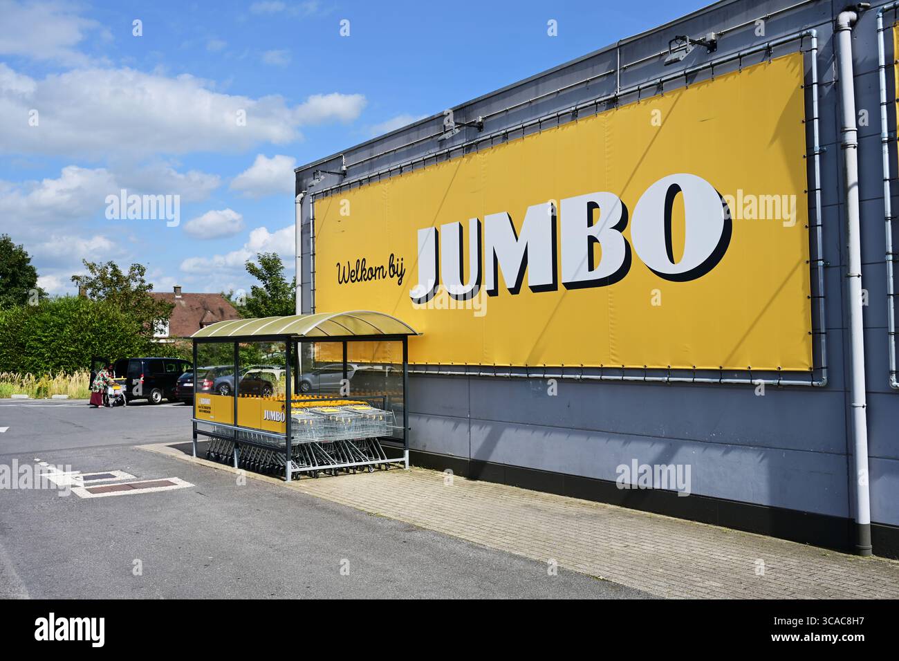 Filiale del supermercato Jumbo in Belgio Foto Stock