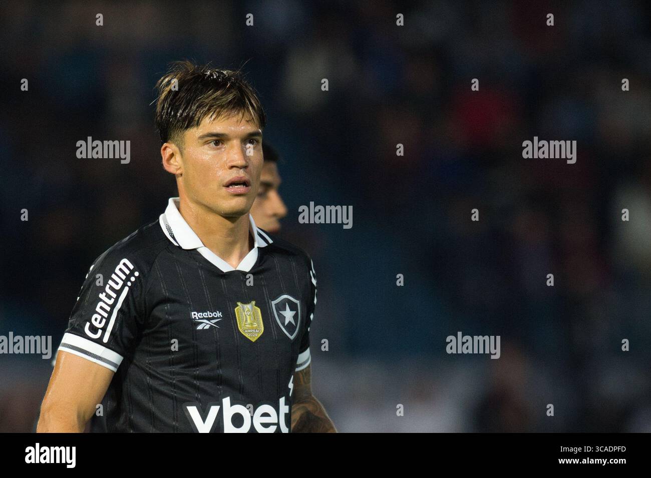 Braganca Paulista, Brasile. 6 agosto 2025. SP - BRAGANCA PAULISTA - 08/06/2025 - COPPA DEL BRASILE 2025, BRAGANTINO x BOTAFOGO - David Ricardo, giocatore del Botafogo, durante la partita contro il Bragantino allo stadio Cicero De Souza Marques per il campionato di Coppa del Brasile 2025. Foto: Anderson Romao/AGIF credito: AGIF/Alamy Live News Foto Stock