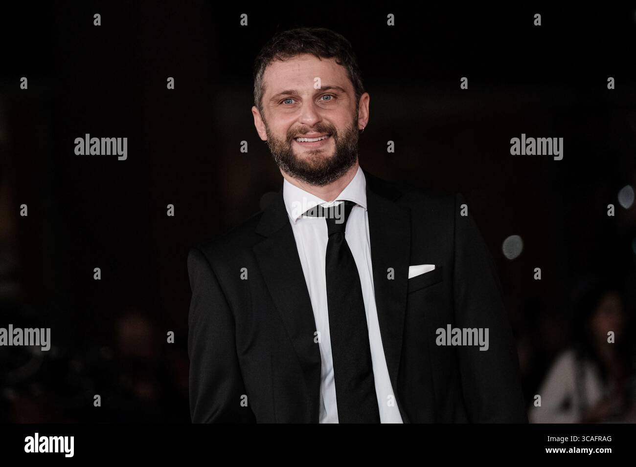 29 ottobre 2023, Roma, Italia: Morris Sarra partecipa ad un Red carpet per il film ''Suburra eterna'' durante il 18° Festival del Cinema di Roma all'Auditorium Parco della musica di Roma. (Immagine di credito: © Elena Vizzoca/SOPA Images via ZUMA Press Wire) Foto Stock
