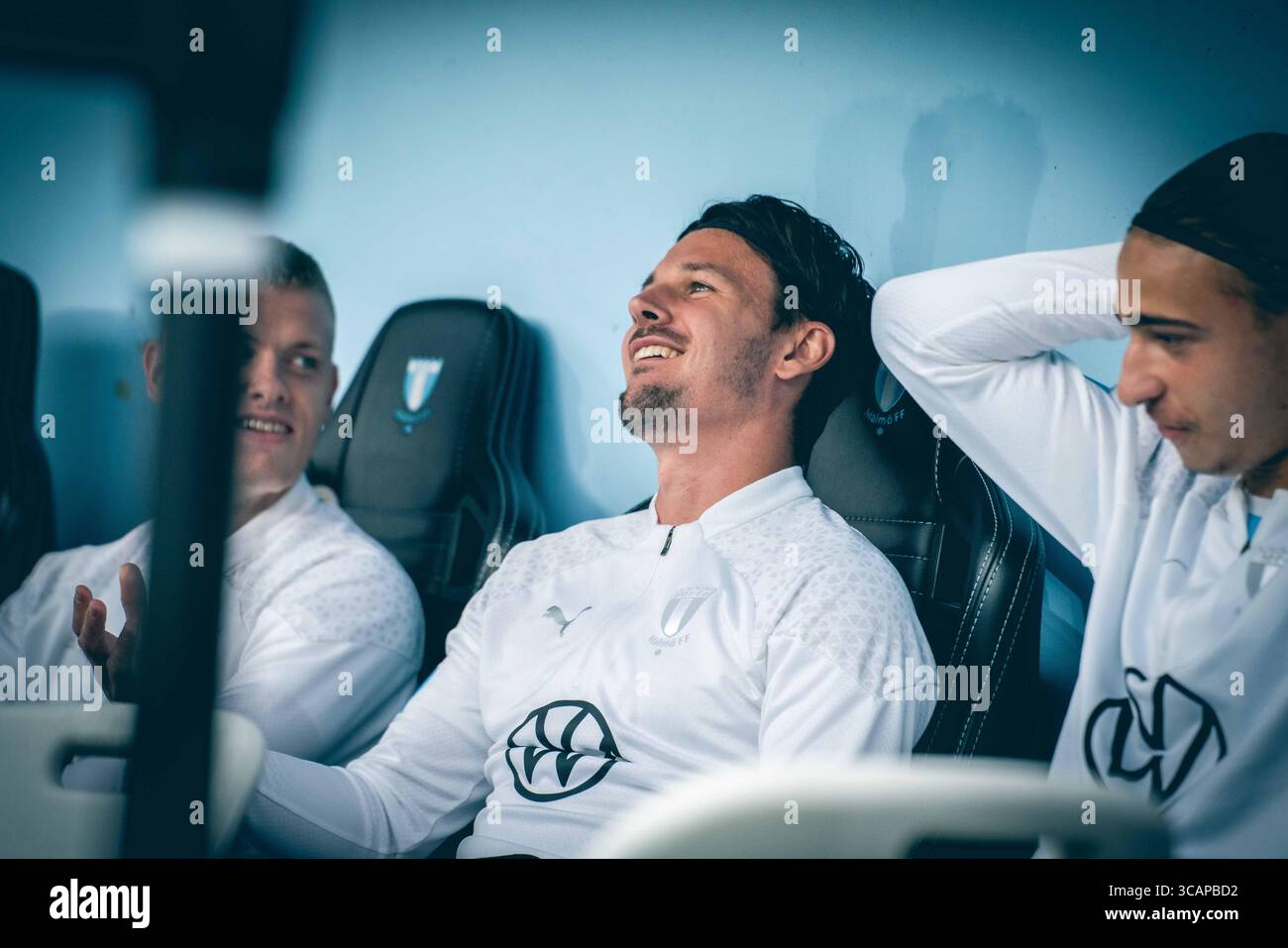 3 settembre 2023, MalmÃ, null, Svezia: Malmoe, Svezia. 3 settembre 2023. Stefano Vecchia del Malmoe FF visto durante l'Allsvenskan match tra Malmoe FF e IFK Gothenburg all'Eleda Stadion di Malmoe. (Immagine di credito: © Gonzales Photo/Gonzales Photo tramite ZUMA Press) Foto Stock