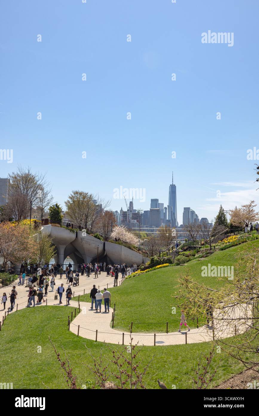 New York, Little Island Foto Stock