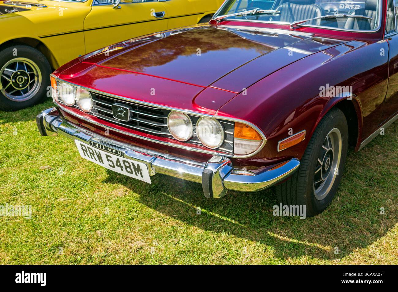 Trionfo Stag. Weekend d'epoca di Hebden Bridge 2925. Foto Stock