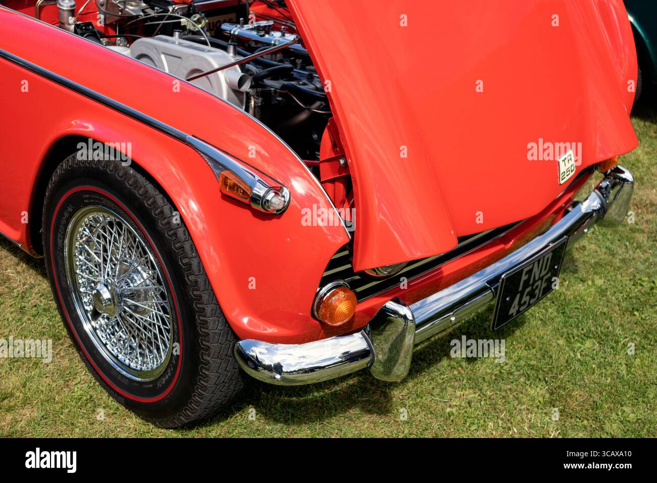 Trionfo TR250. Weekend d'epoca di Hebden Bridge 2025. Foto Stock