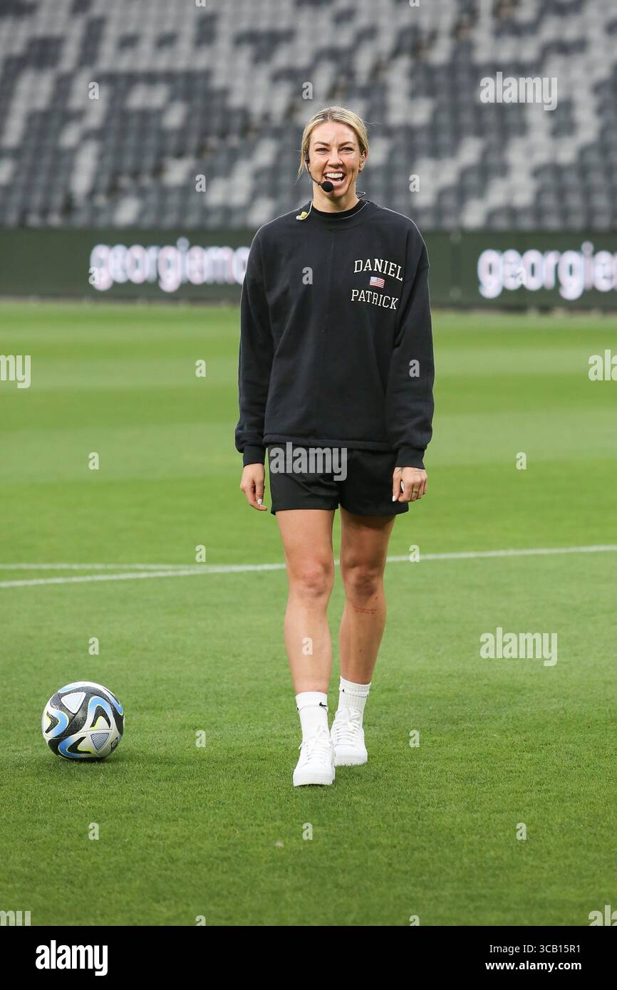 21 dicembre 2023: ALANNA KENNEDY partecipa al Matildas fan Event "Open Air Live" al CommBank Stadium di Parramatta il 21 dicembre 2023 a Sydney, NSW Australia (Credit Image: © Christopher Khoury/Australian Press Agency via ZUMA Wire) Foto Stock
