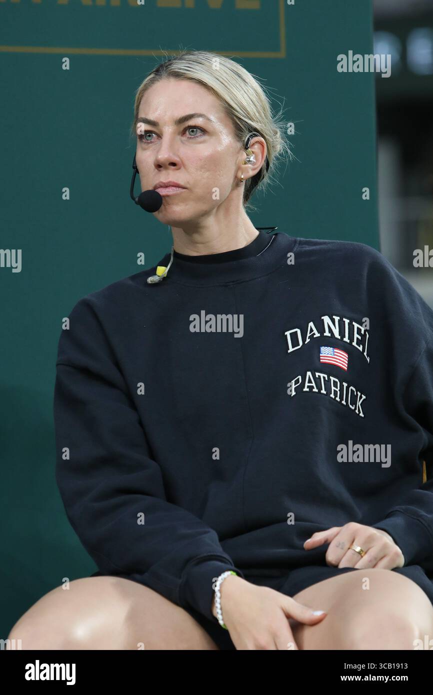 21 dicembre 2023: ALANNA KENNEDY partecipa al Matildas fan Event "Open Air Live" al CommBank Stadium di Parramatta il 21 dicembre 2023 a Sydney, NSW Australia (Credit Image: © Christopher Khoury/Australian Press Agency via ZUMA Wire) Foto Stock