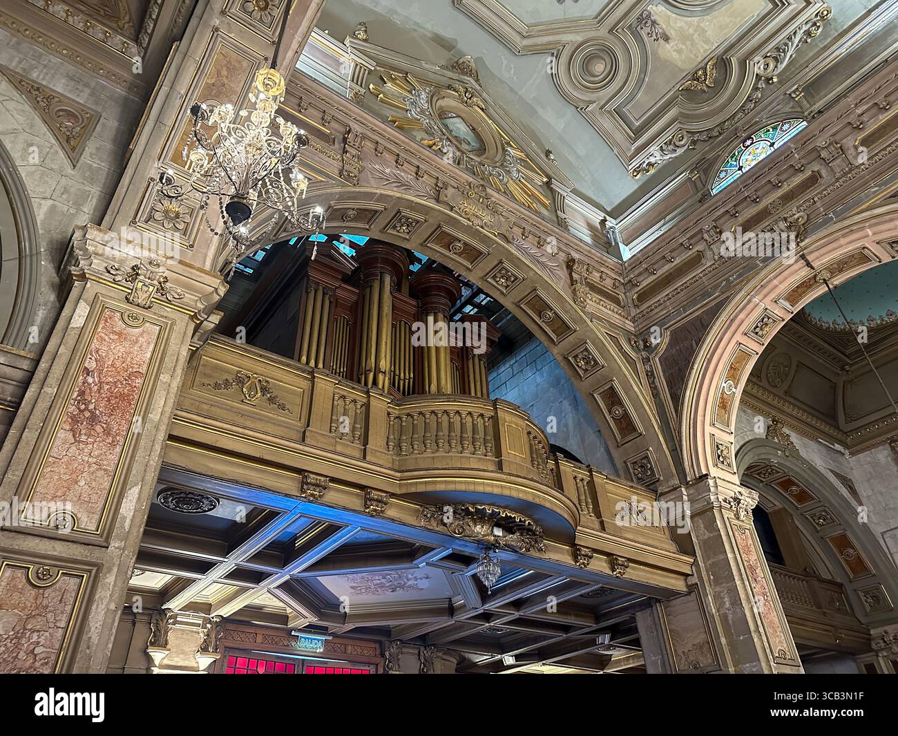 2 marzo 2023, Santiago, regione metropolitana di Santiago, Cile: L'organo a canne nella Cattedrale metropolitana di Santiago a Santiago, Cile. (Immagine di credito: © Jon G. Fuller / Vwpics/VW Pics via ZUMA Press Wire) Foto Stock