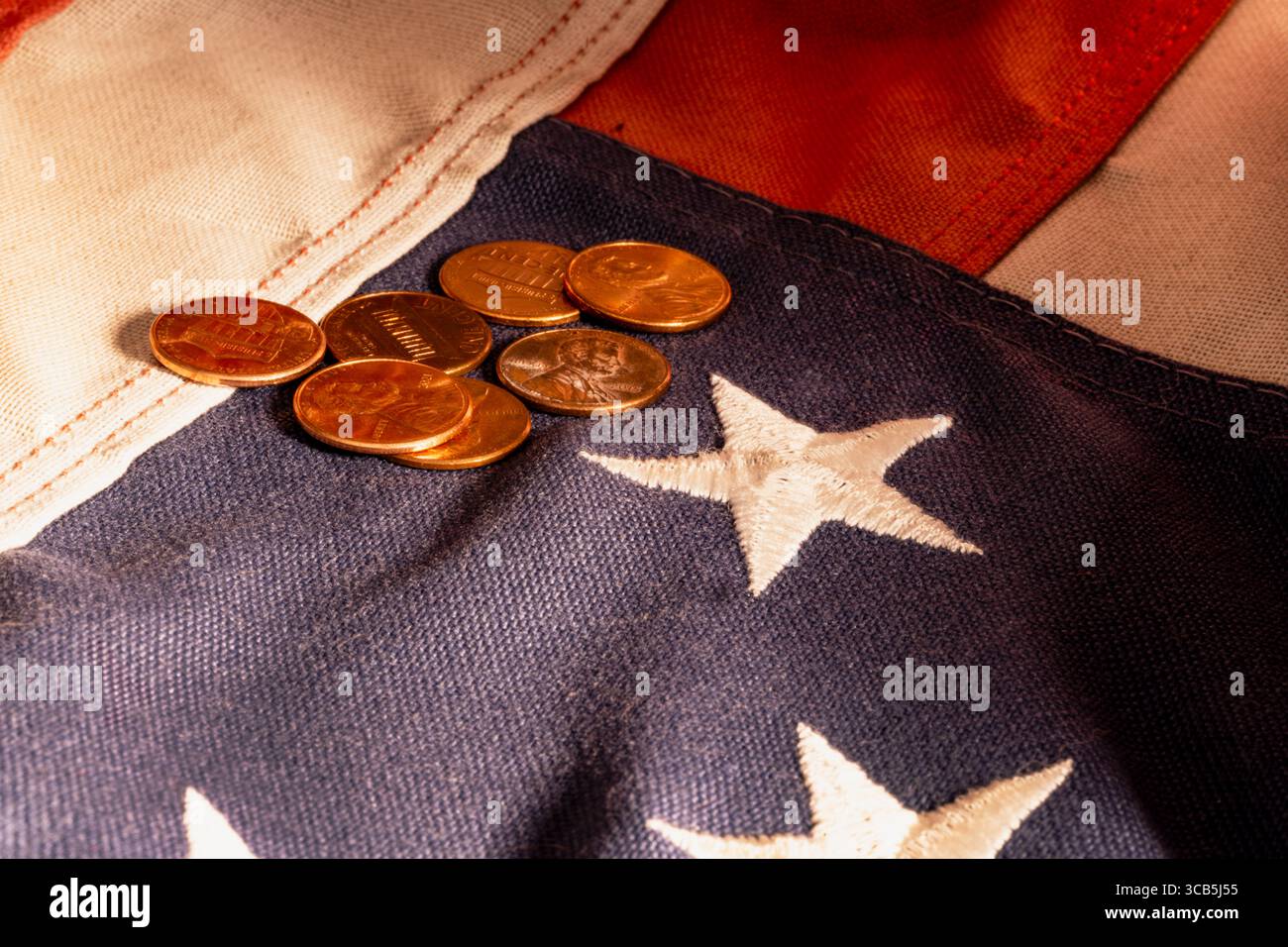 Rappresentazione visiva dell'equilibrio economico e delle fluttuazioni del mercato come metafora concettuale, che illustra le forze dell'offerta e della domanda. Foto Stock