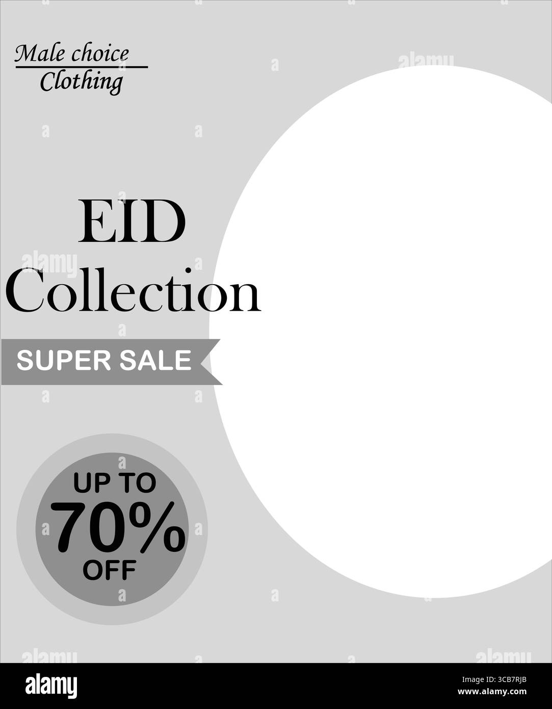 Super offerta Eid Collection per uomo: Fino al 70% di sconto speciale Eid Illustrazione Vettoriale