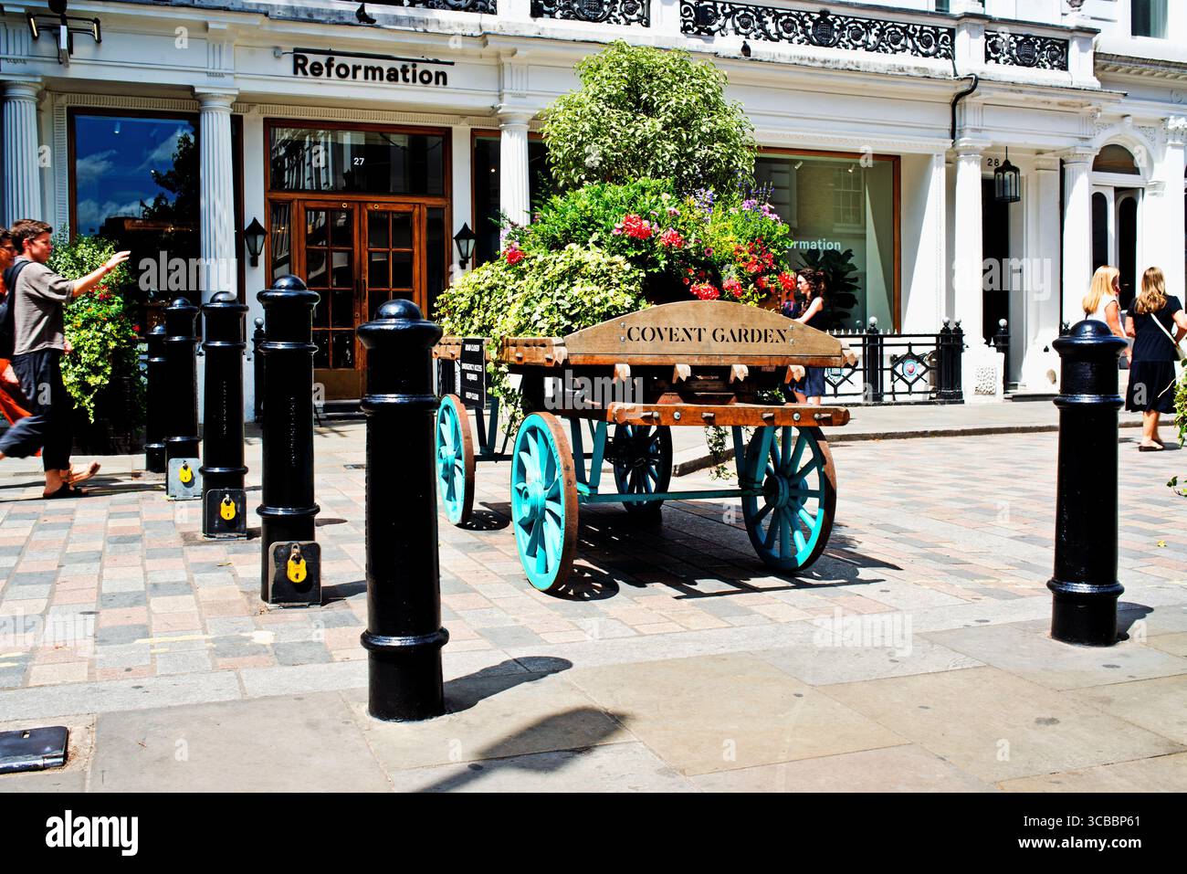 King Street, Covent Garden, Londra, Inghilterra Foto Stock
