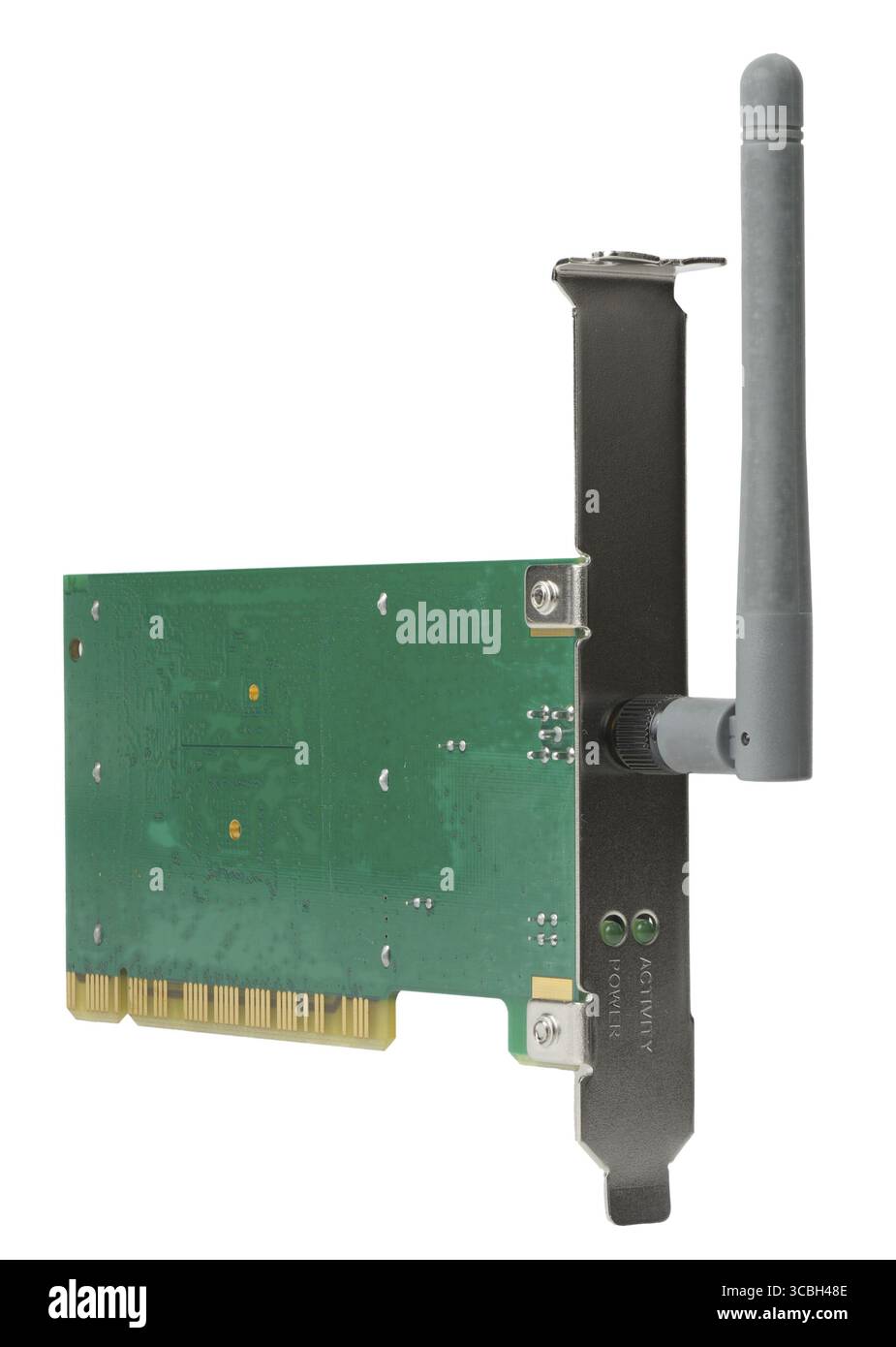 Scheda wireless per il computer sulla tecnologia Wi-Fi Foto Stock