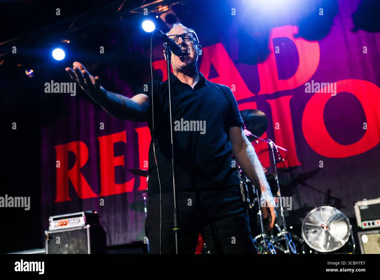Bad Religion in concerto ad Alcatraz a Milano, il 22 giugno 2022 a Milano, Italia. Foto Stock