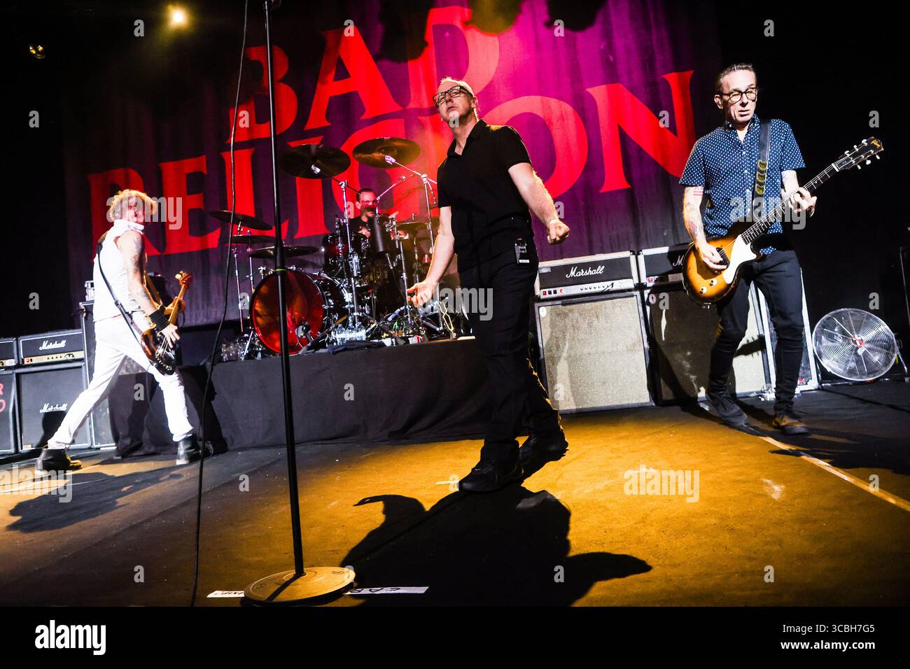 Bad Religion in concerto ad Alcatraz a Milano, il 22 giugno 2022 a Milano, Italia. Foto Stock