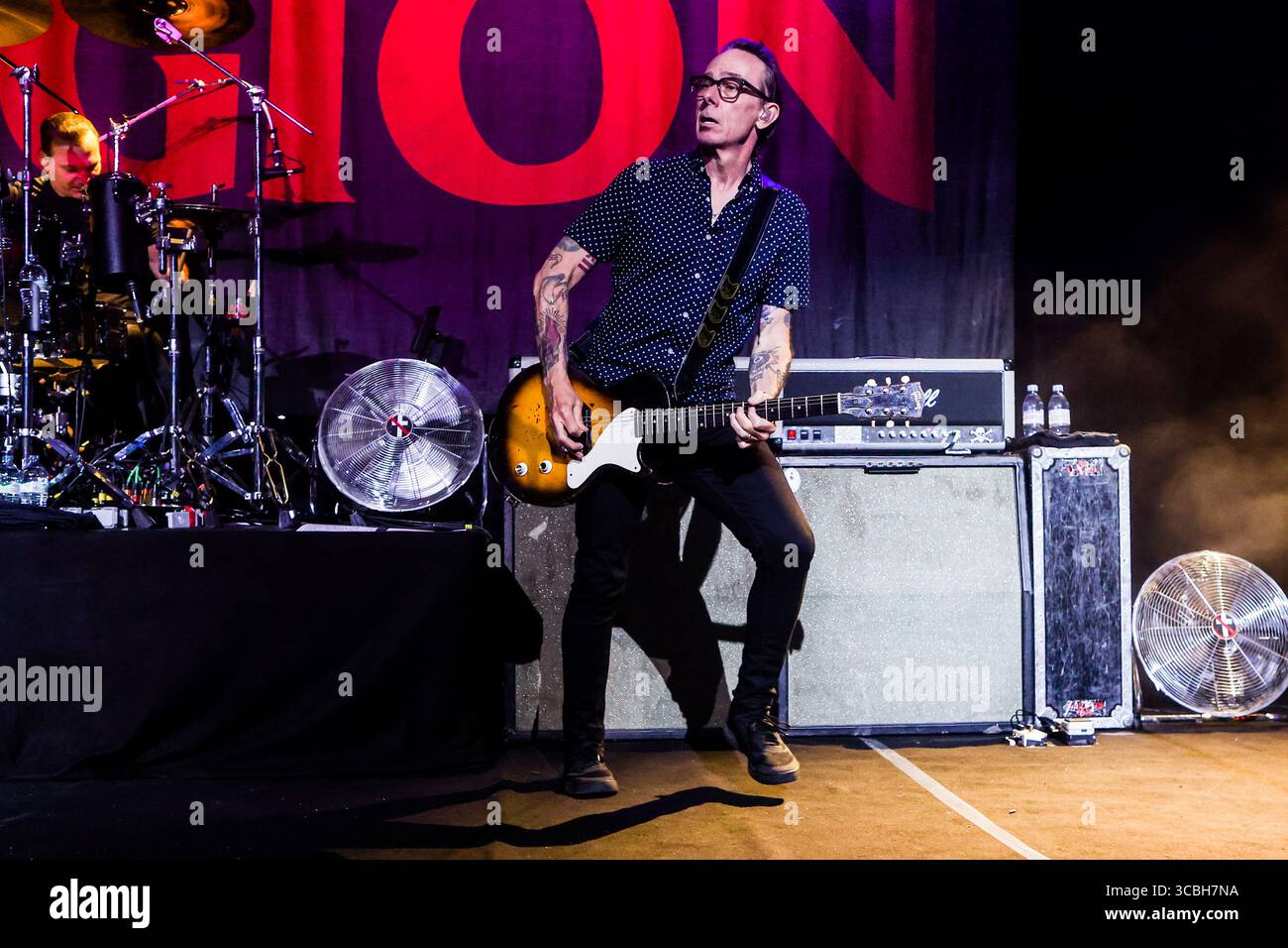 Bad Religion in concerto ad Alcatraz a Milano, il 22 giugno 2022 a Milano, Italia. Foto Stock
