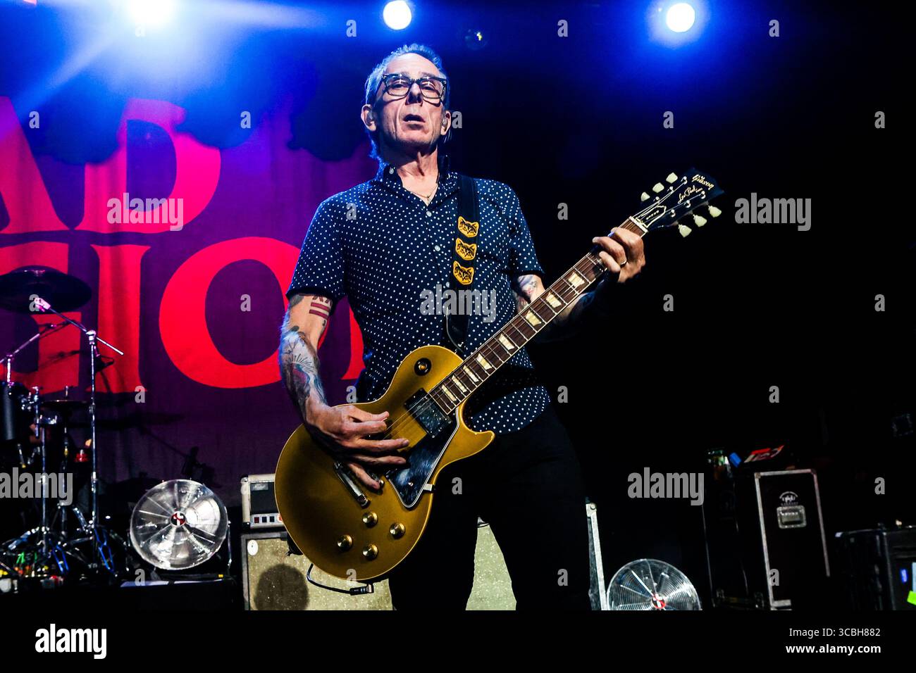 Bad Religion in concerto ad Alcatraz a Milano, il 22 giugno 2022 a Milano, Italia. Foto Stock