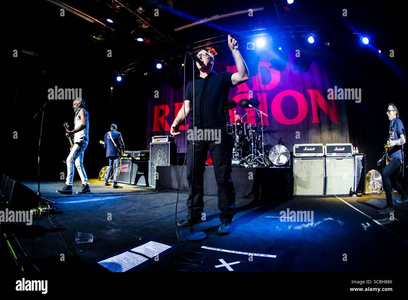 Bad Religion in concerto ad Alcatraz a Milano, il 22 giugno 2022 a Milano, Italia. Foto Stock