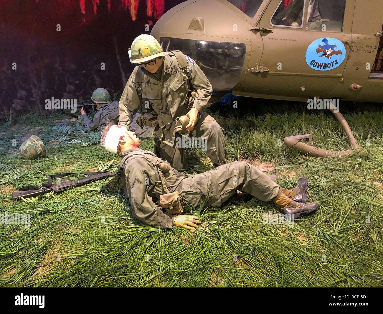 L'Airborne & Special Operations Museum di Fayetteville, North Carolina, onora i paracadutisti e le forze speciali degli Stati Uniti con mostre, manufatti e storia. Foto Stock