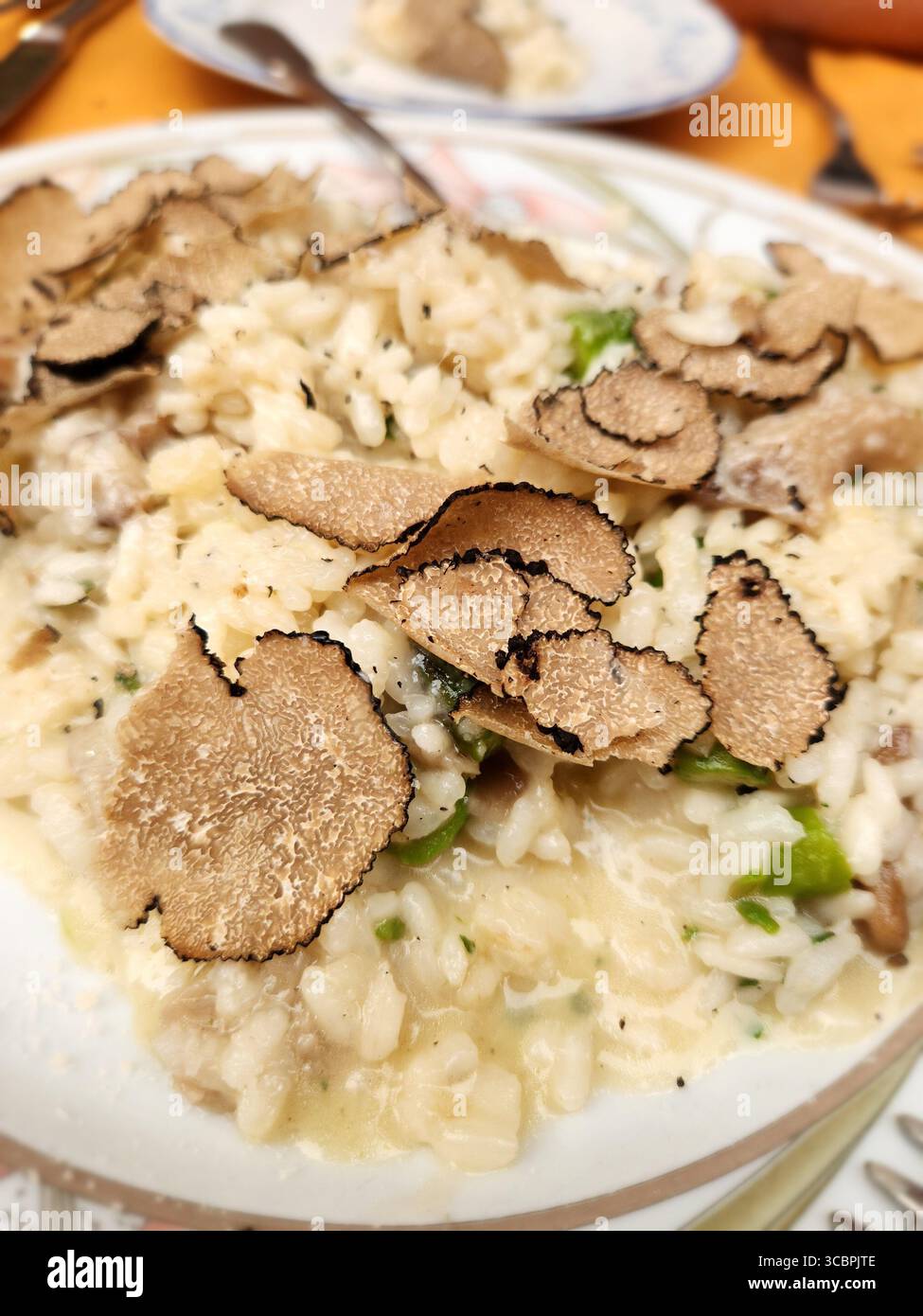 risotto al tartufo Foto Stock