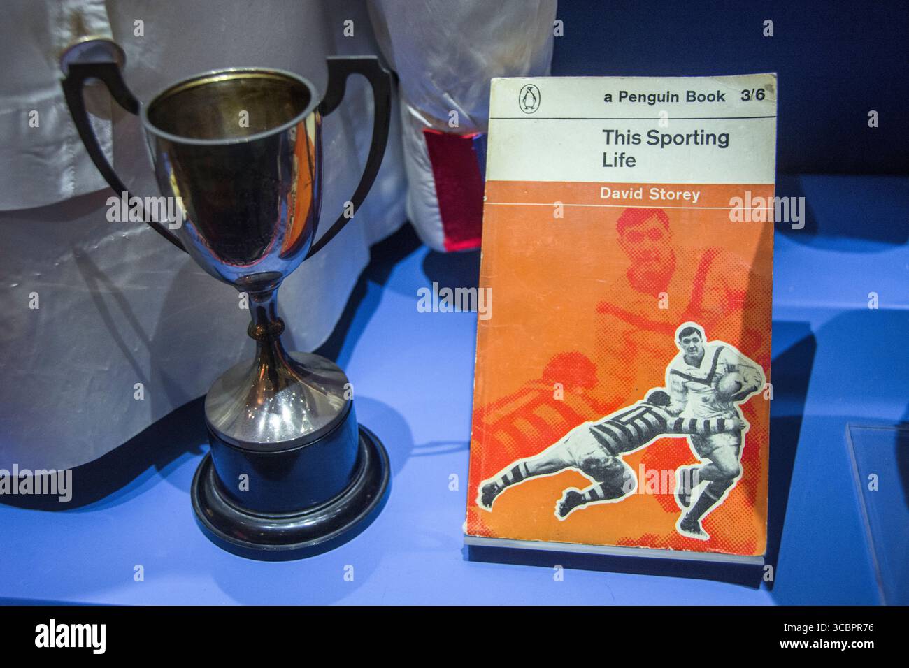 Libro di questa vita sportiva di David Storey, autore di Wakefield, è la storia di un giocatore di rugby a 13 di Wakefield Foto Stock