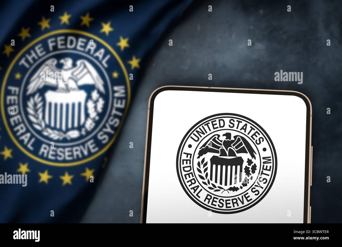 Federal Reserve System - Banca centrale degli Stati Uniti Foto Stock