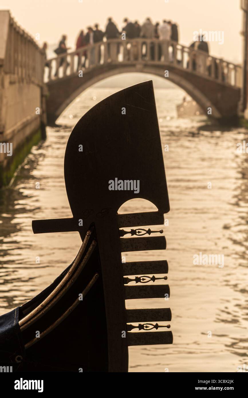 Gondola, Venezia, Italia Foto Stock