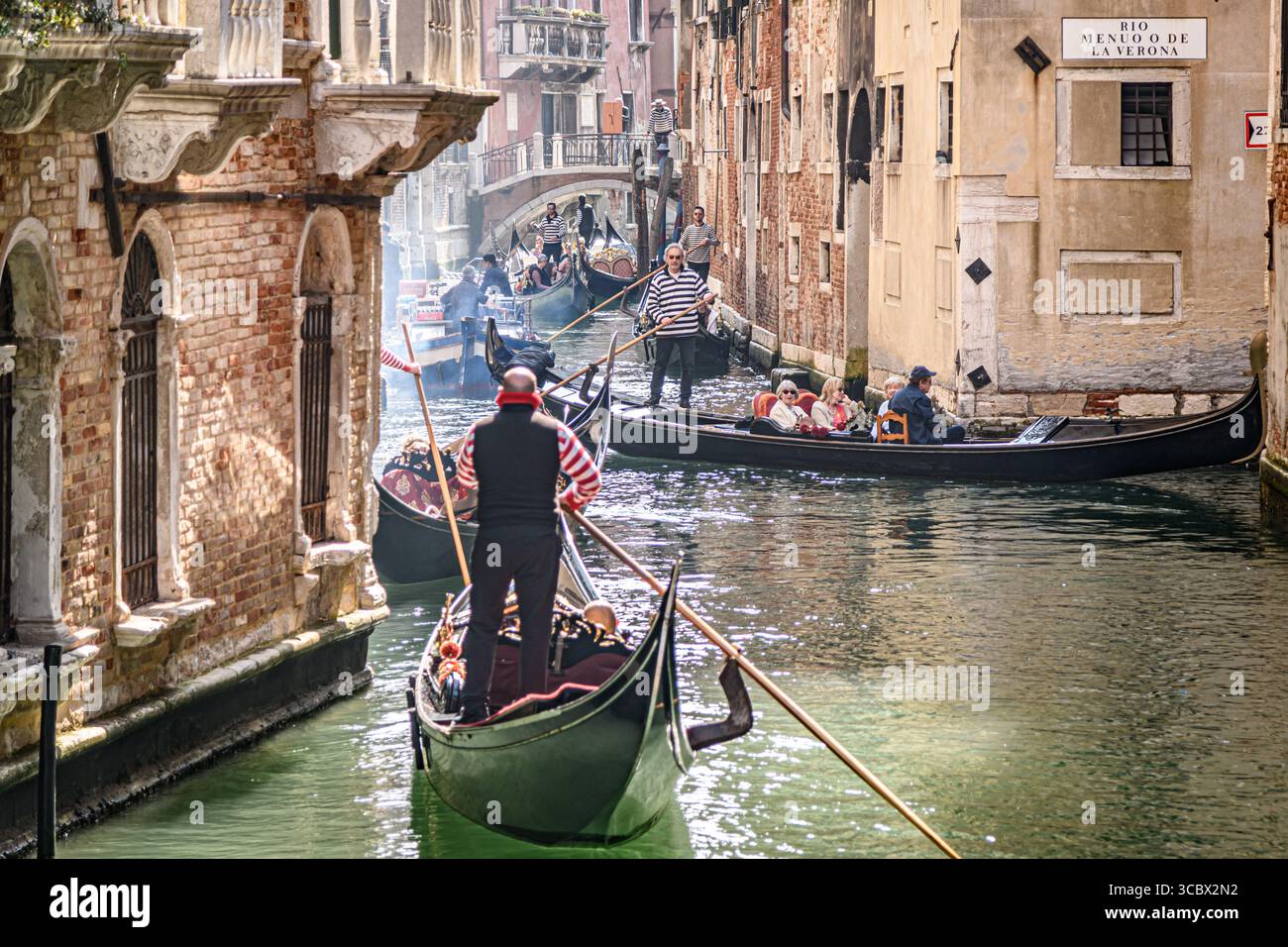 Gondola, Venezia, Italia Foto Stock