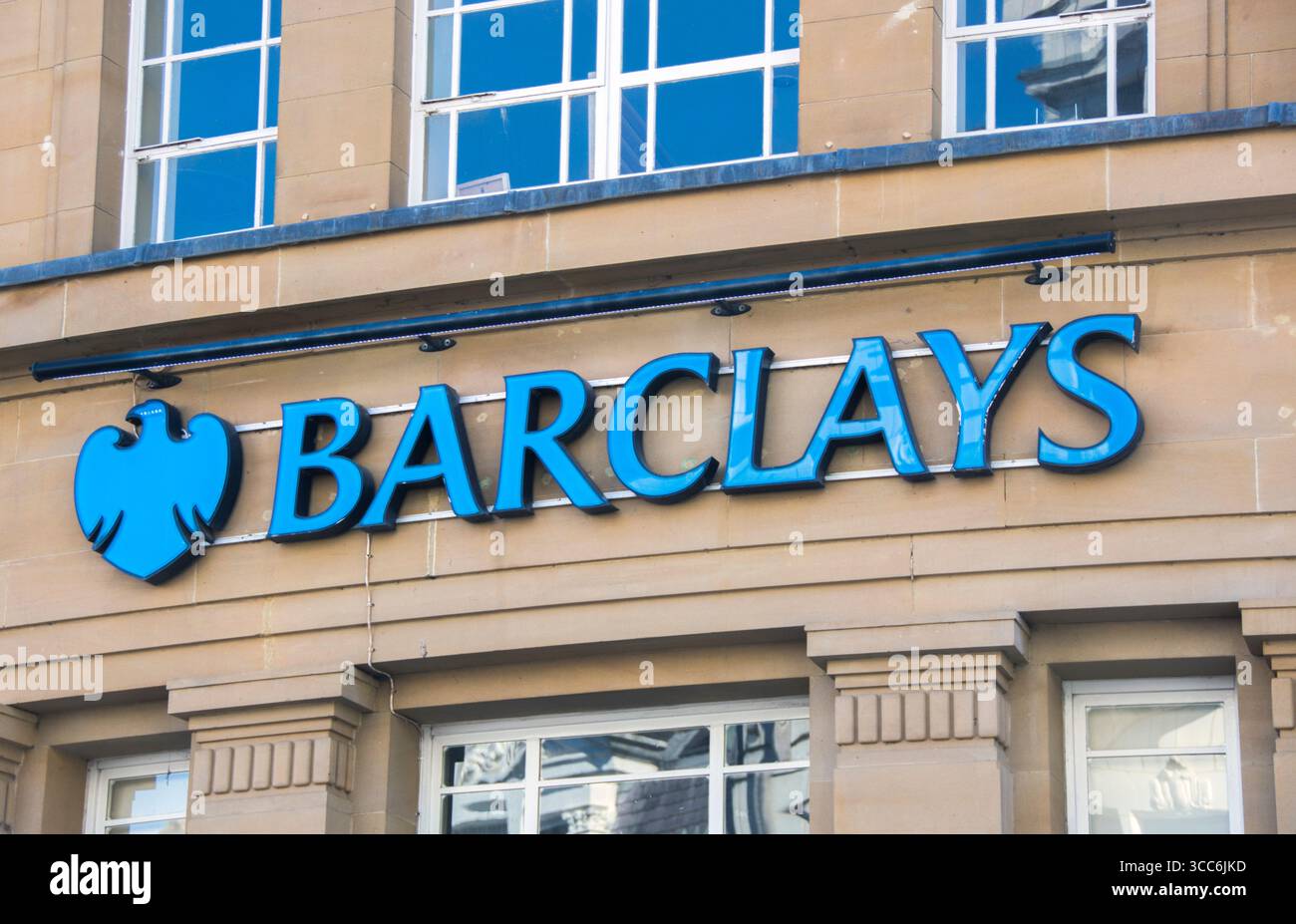 La prima banca multinazionale universale britannica, la Barclays Bank Foto Stock