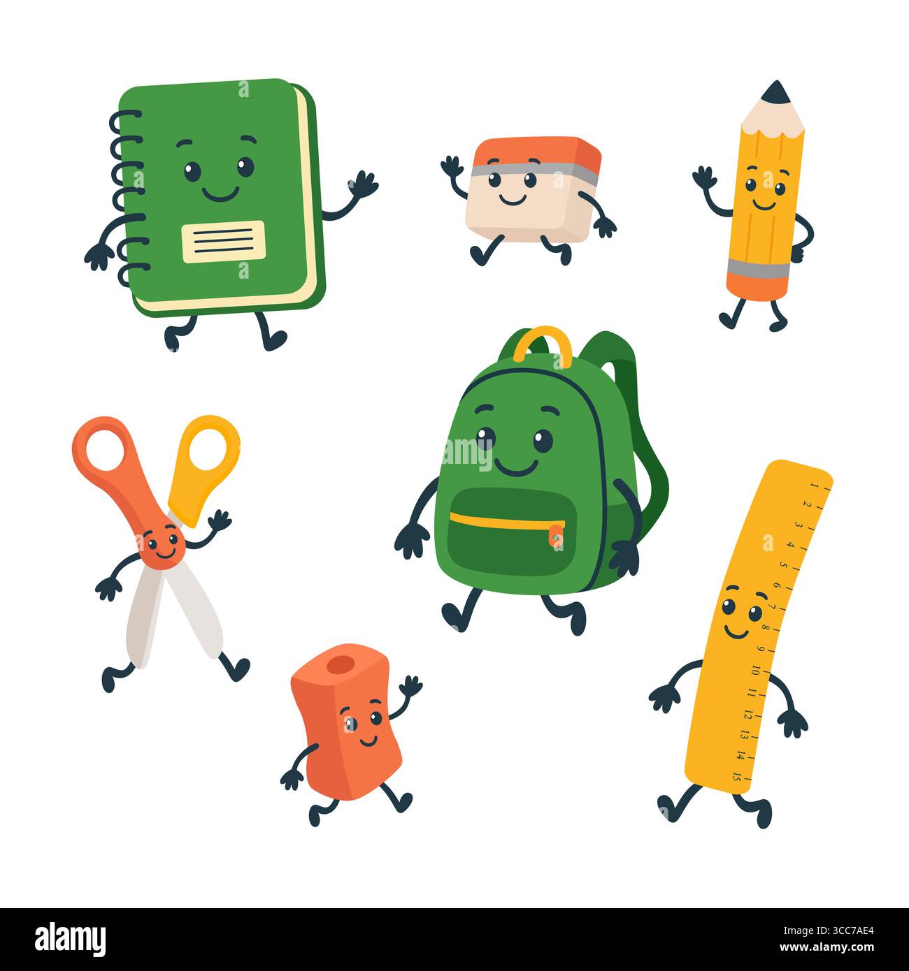 Set Cancelleria Kapibala Per Bambini – 1 Astuccio In Tela Grande Capacità, 1 Spilla E 5 Adesivi Animali Cartoon, Regalo Scolastico Per Studenti - 5