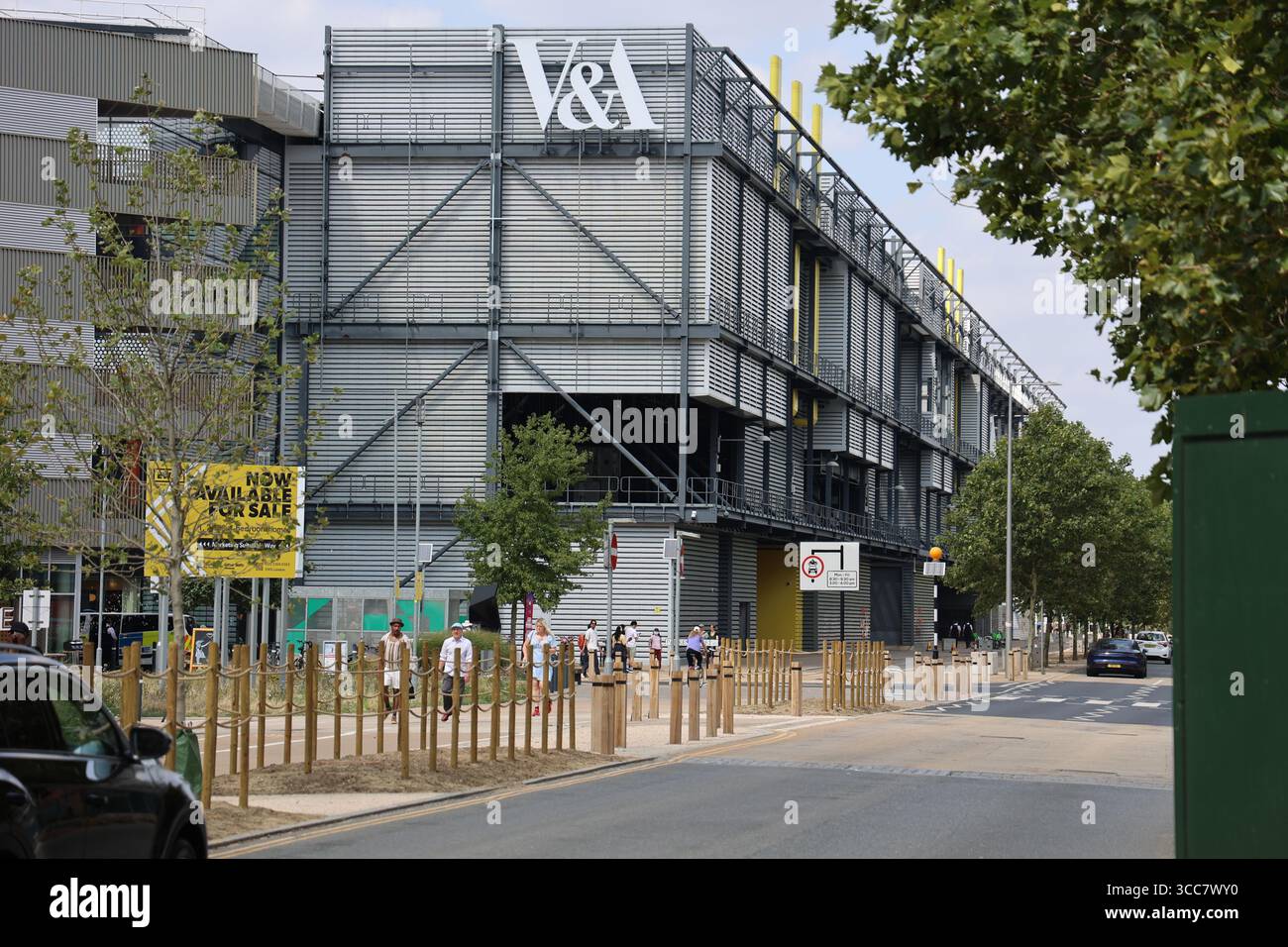 V&A East Storehouse nella zona est di Londra Foto Stock