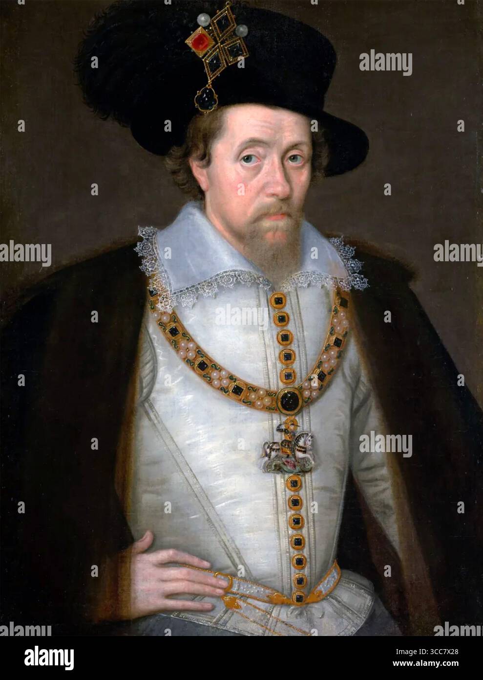 GIACOMO VI E I (1566-1625) Foto Stock