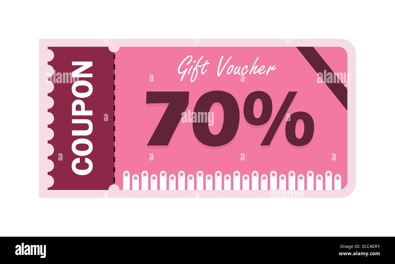 Buono sconto del 70% Illustrazione Vettoriale