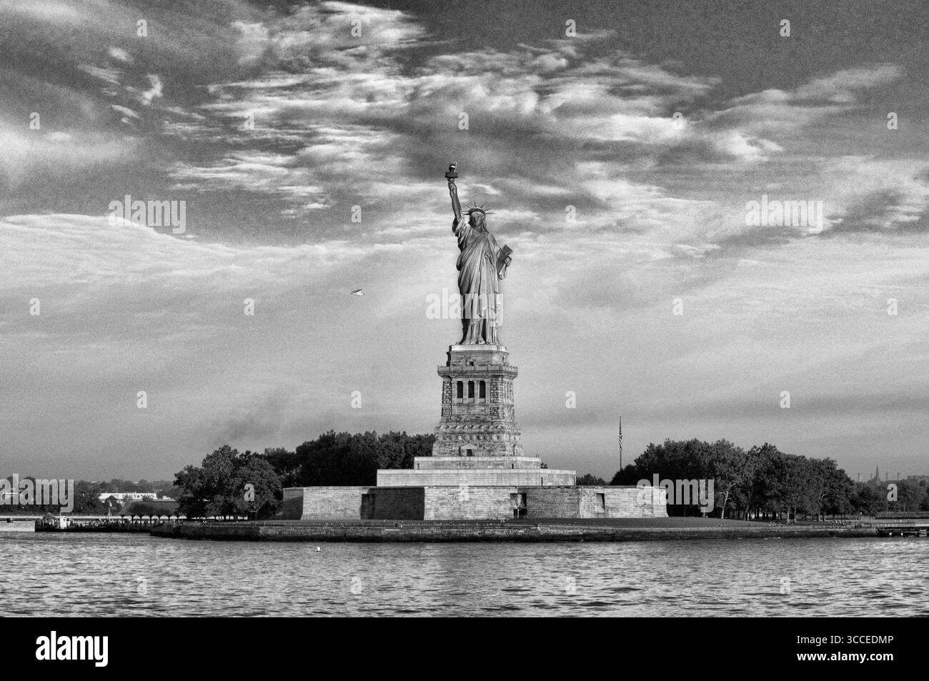 21 settembre 2009, New York, New York State, USA: Statua della libertà National Monument, New York, Manhattan, USA (immagine di credito: © Sergi Reboredo/ZUMA Press Wire) Foto Stock