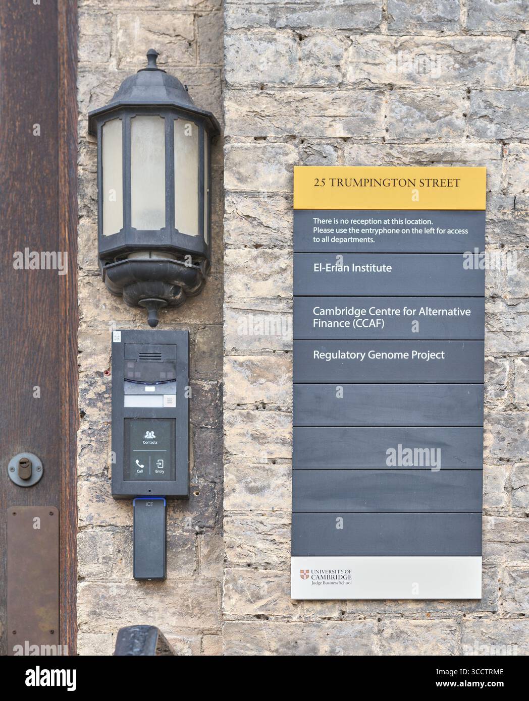 Cambridge Centre for alternative Finance (CCAF), un progetto genomico, Cambridge, Inghilterra. Foto Stock