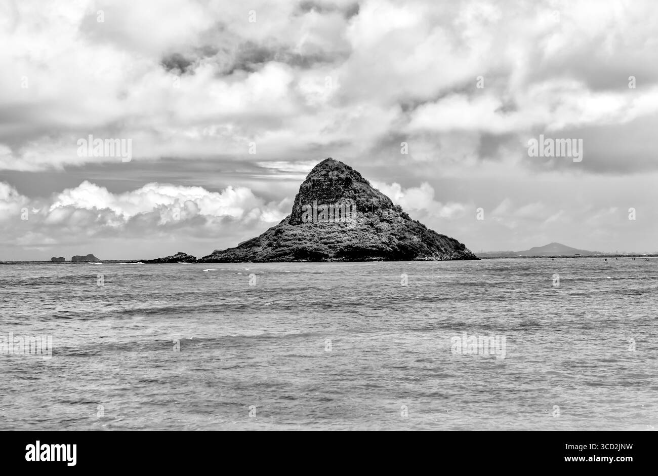 Paesaggio dell'isola Molokini alle Hawaii Foto Stock