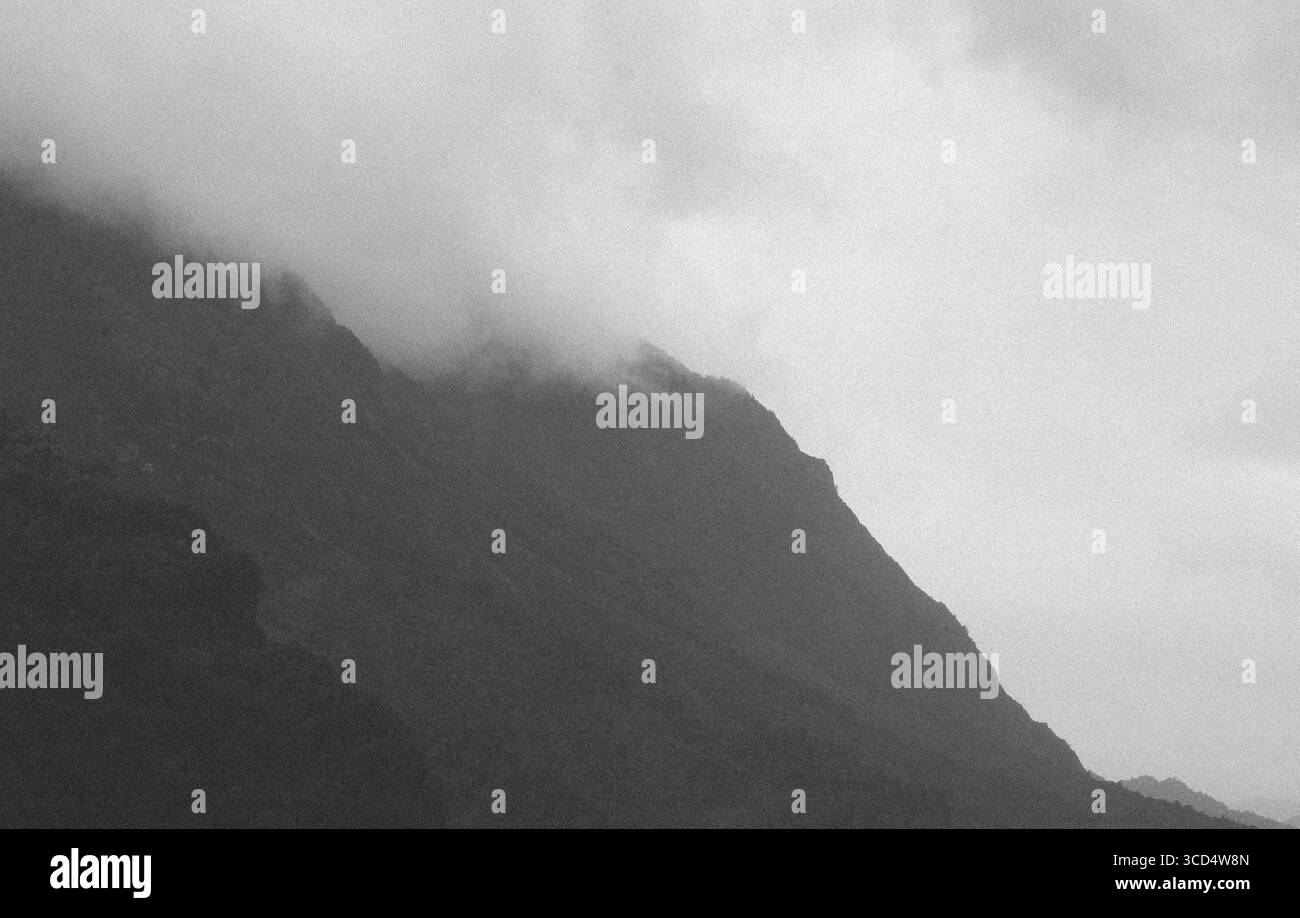 Paesaggio naturale minimalista con aspetto cinematografico Foto Stock