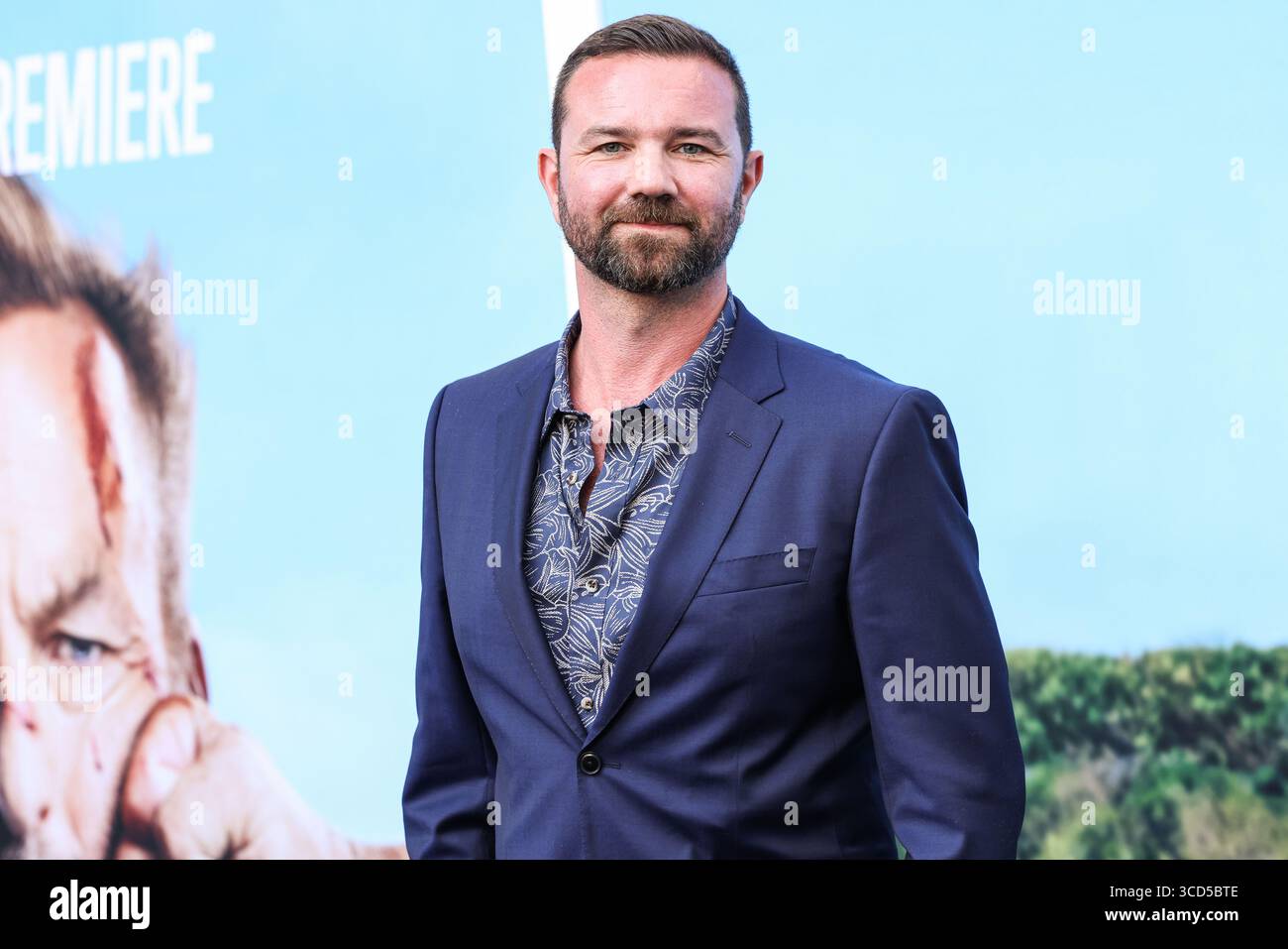 HOLLYWOOD, LOS ANGELES, CALIFORNIA, Stati Uniti - 11 AGOSTO: Aaron Rabin arriva alla premiere di Los Angeles di "Nobody 2" della Universal Pictures tenutasi al TCL Chinese Theatre IMAX l'11 agosto 2025 a Hollywood, Los Angeles, California, Stati Uniti. (Foto di Xavier Collin/Image Press Agency) Foto Stock