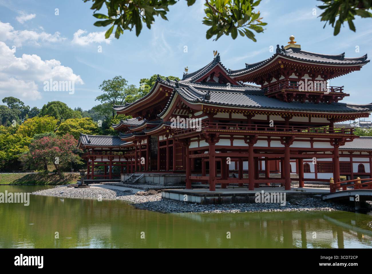 Esterno del Tempio di Byodo-in, Uji, Giappone Foto Stock