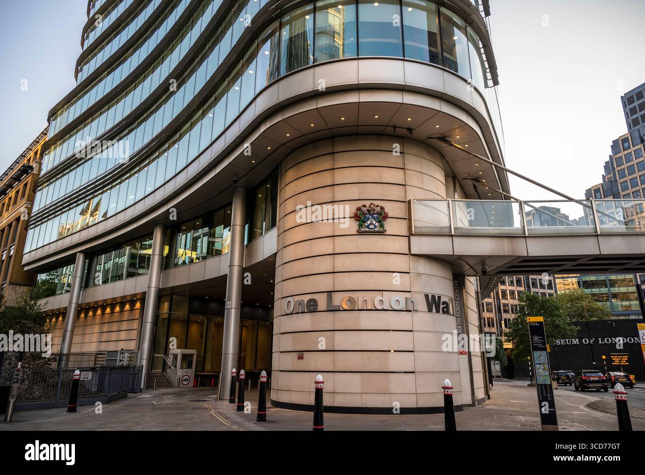 One London Wall Building - un edificio per uffici progettato da Foster & Partners, City of London, London, England, UK Foto Stock