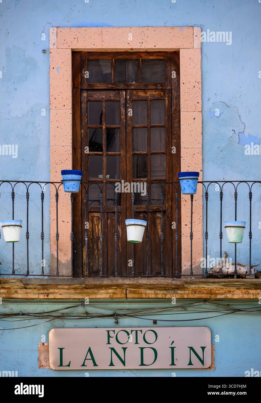 Plaza de Los Angeles, Guanajuato Centro Histórico, Messico. Foto Stock