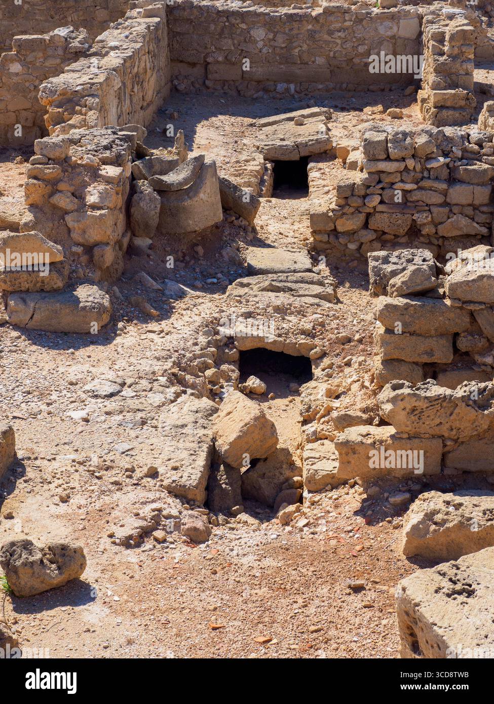Sito archeologico di Nea Pafos, Casa di Teseo, Paphos, Cipro Foto Stock