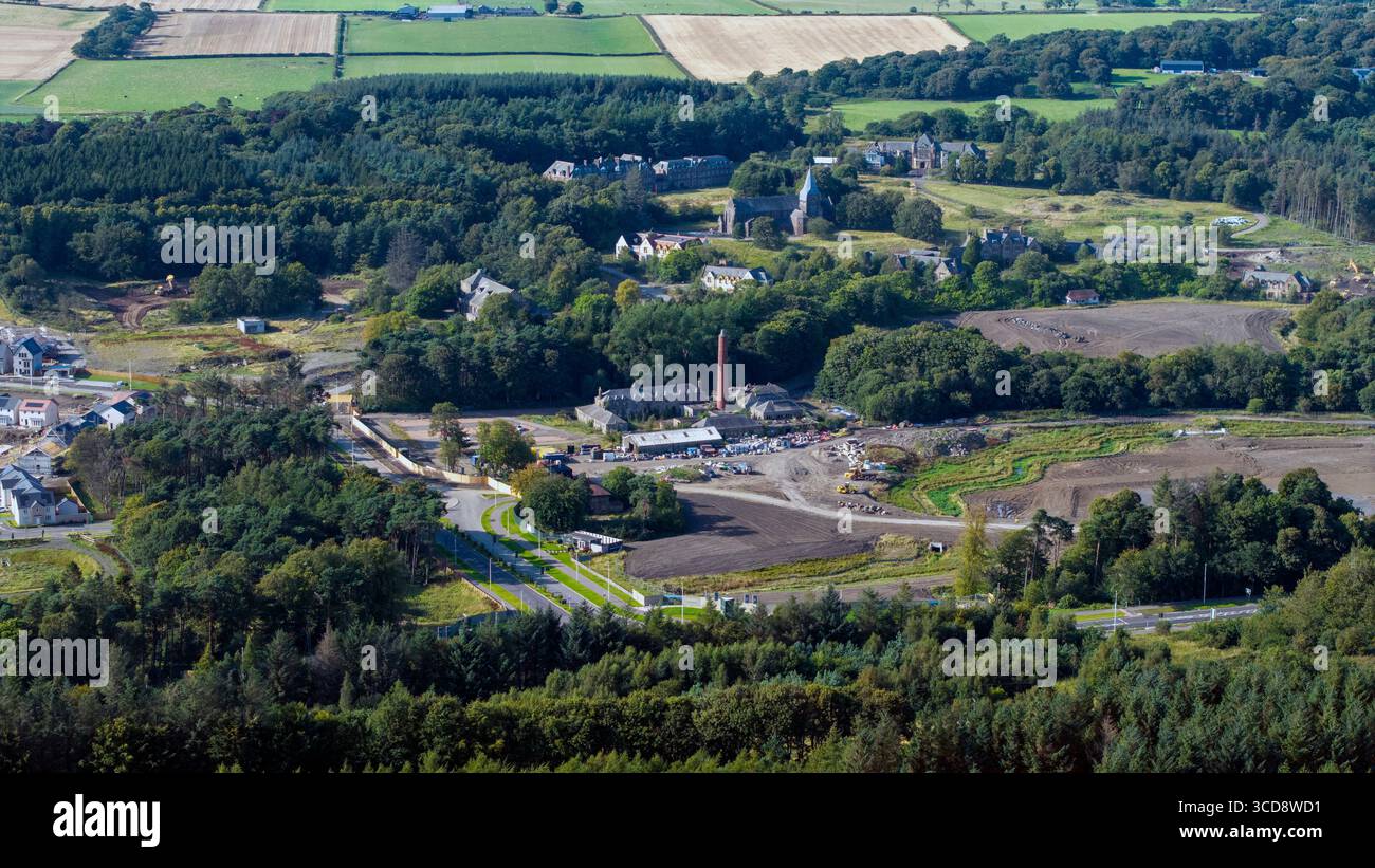 Barratt Homes Bangour Village Estate West Lothian Foto Stock