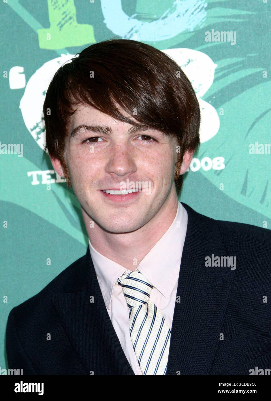 Drake Bell ai Teen Choice Awards 2008, tenutosi all'Universal Ampitheater di Los Angeles - 3 agosto 2008 Foto Stock