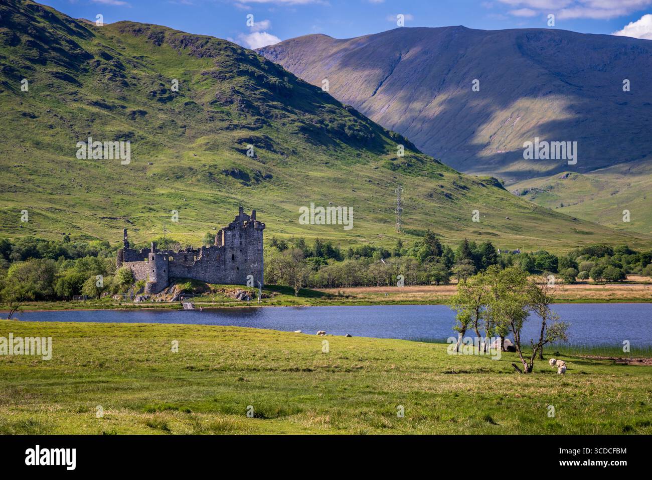 Castello di Kilchurn sul Loch Awe, Argyll e Bute, Scozia Foto Stock